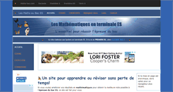 Desktop Screenshot of maths-es.com